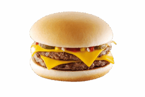 Burger Double Cheese