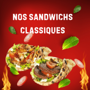 Nos Sandwichs Classiques